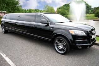 audi limo hire leicester